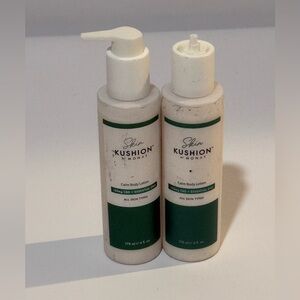 Retired Monat Skin Kushion Calm Body Lotion Essential Oils set of 2